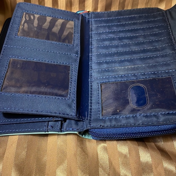 Safe keeper striped colorful wallet-like new. Has tons of space - Picture 5 of 13